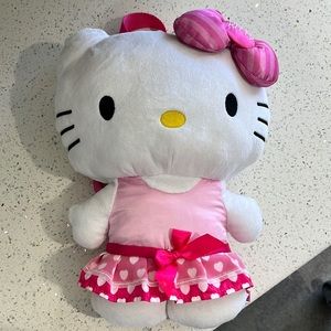 Hello Kitty Plush Backpack